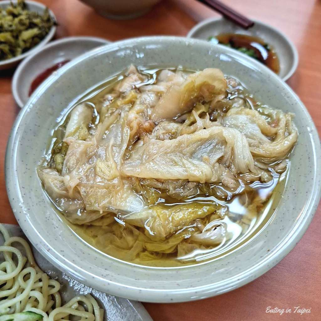 ChangJi Street Pigs Blood Soup cabbage