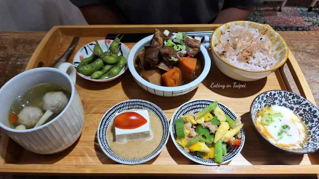 Hualien Taiwanese restaurant beef stew set