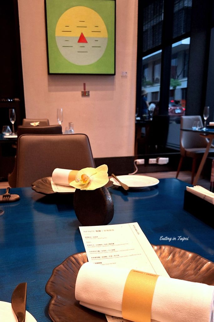 Silks Place Tainan Infinity table setting